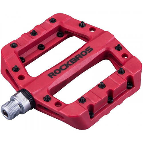 Rockbros Distributor - 5905316140264 - RBS22 - Rockbros 2017-12CRD Bicycle pedals platform, nylon (red) - B2B homescreen