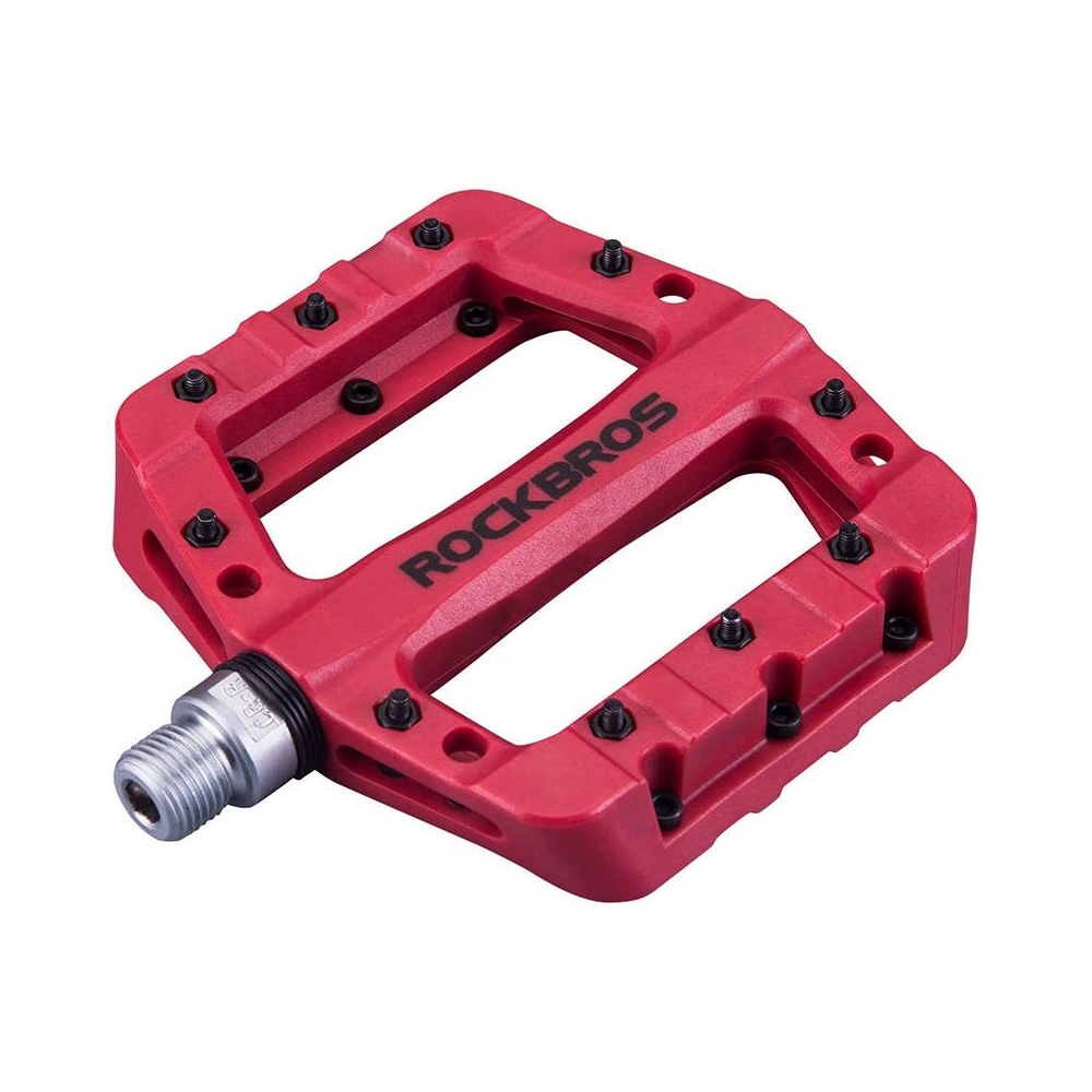 Wholesale Rockbros 2017-12CRD Bicycle pedals platform, nylon (red) - RBS22 - {ean13} - Hurt