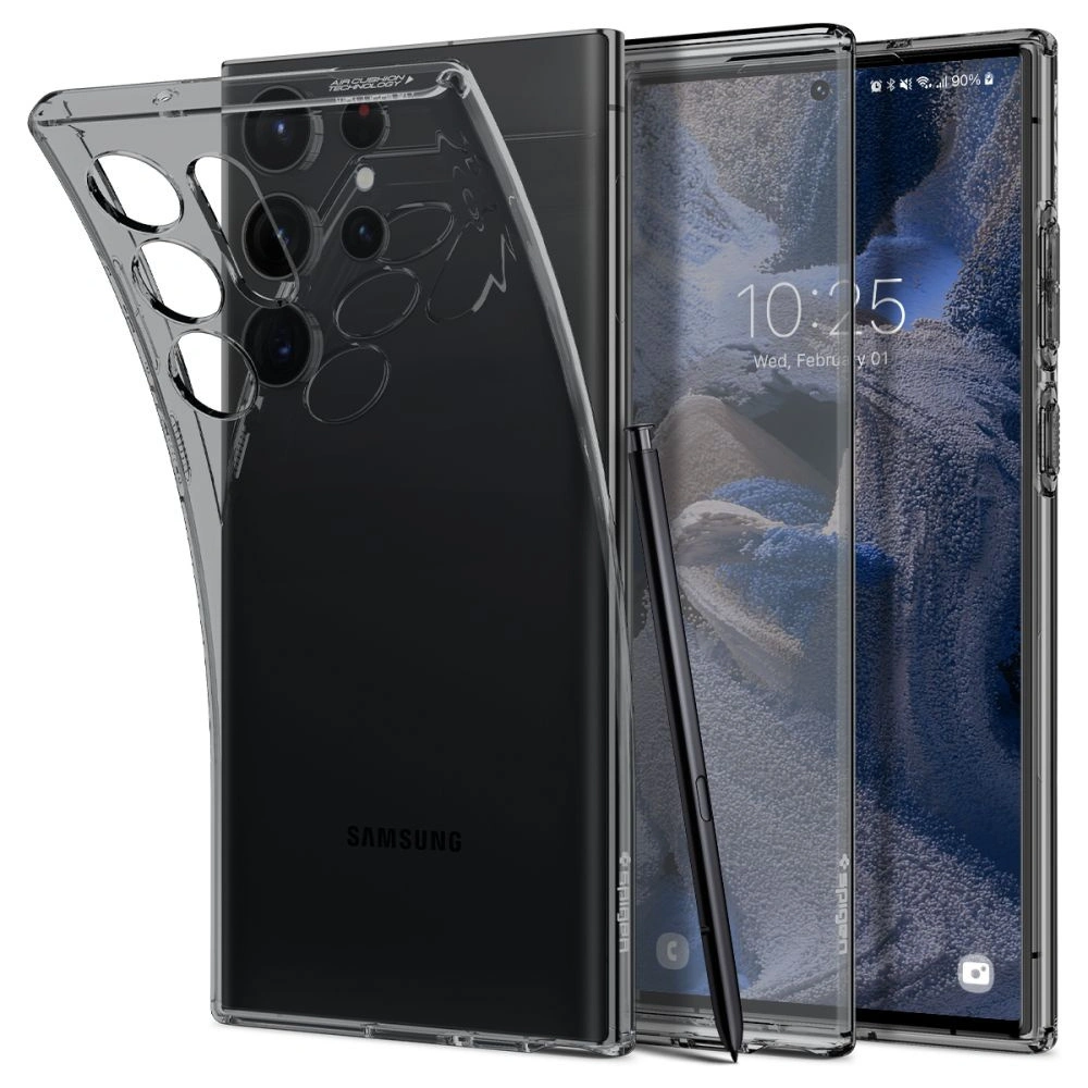 Hurtownia GSM - Case Spigen Liquid Crystal Samsung Galaxy S23 Ultra Space Crystal - SPN2720 - {ean13} - Hurt