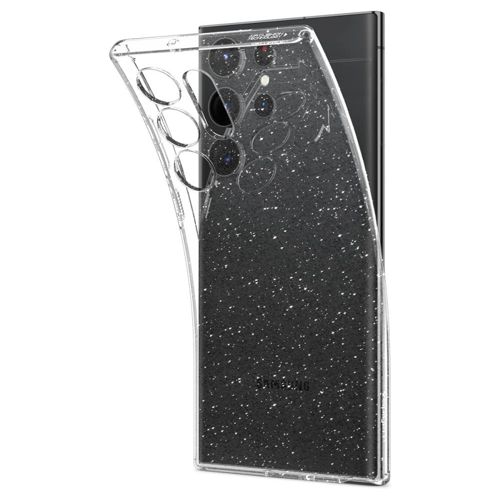 Hurtownia GSM - Etui Spigen Liquid Crystal Samsung Galaxy S23 Ultra Glitter Crystal - SPN2721 - {ean13} - Hurt