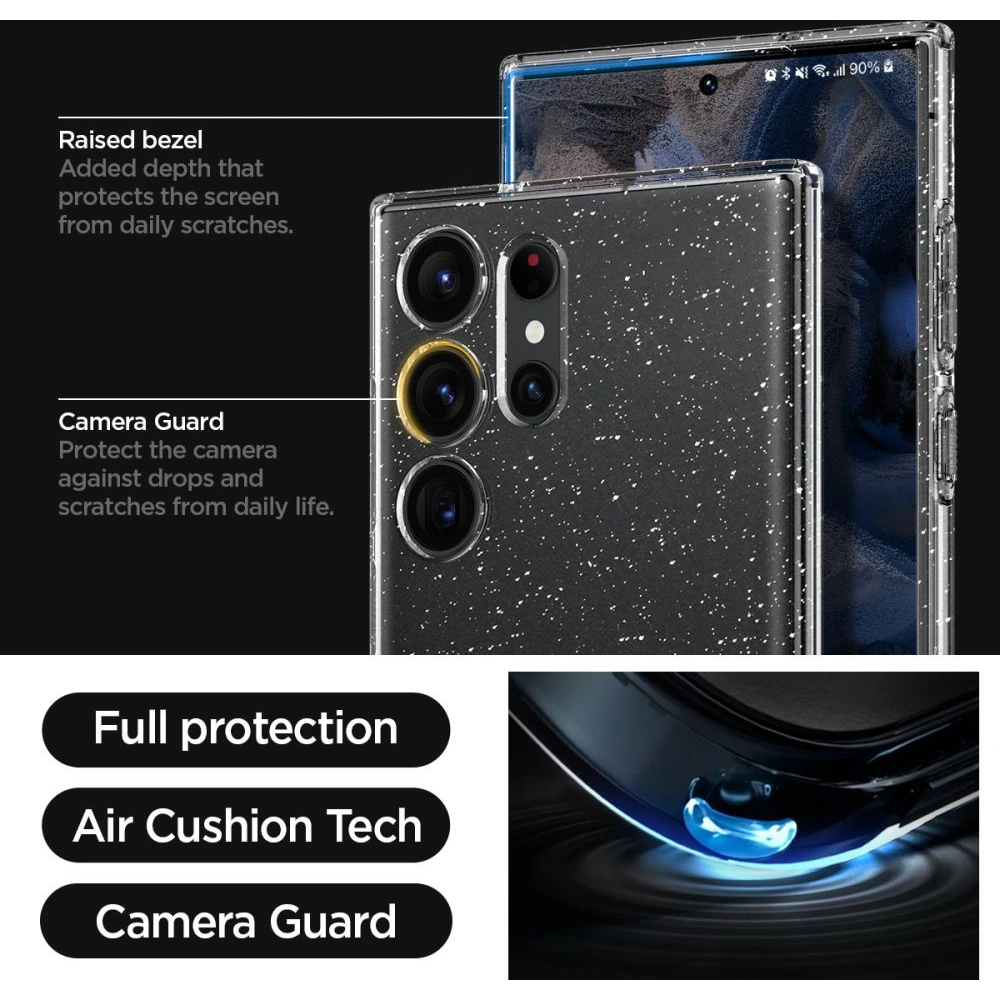 Wholesale Spigen Liquid Crystal Samsung Galaxy S23 Ultra Glitter Crystal - SPN2721 - {ean13} - Hurt