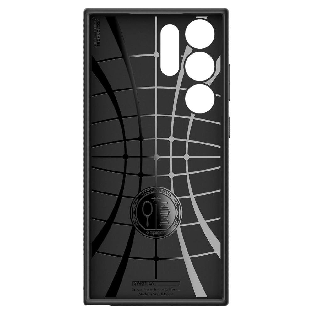 Hurtownia GSM - Case Spigen Liquid Air Samsung Galaxy S23 Ultra Mattschwarz - SPN2722 - {ean13} - Hurt