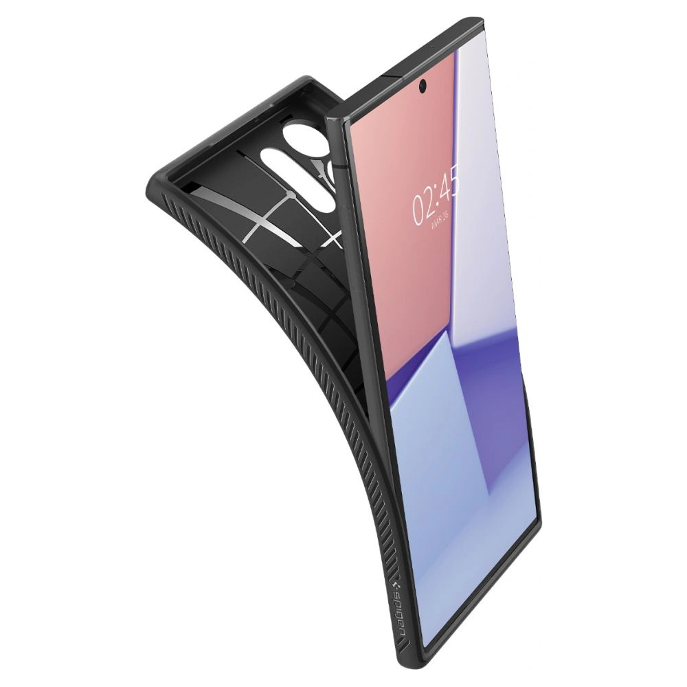 Hurtownia GSM - Case Spigen Liquid Air Samsung Galaxy S23 Ultra Mattschwarz - SPN2722 - {ean13} - Hurt