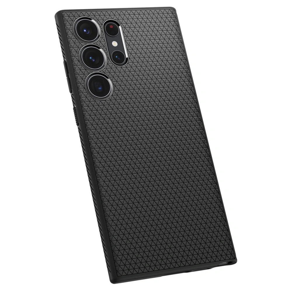 Hurtownia GSM - Case Spigen Liquid Air Samsung Galaxy S23 Ultra Mattschwarz - SPN2722 - {ean13} - Hurt