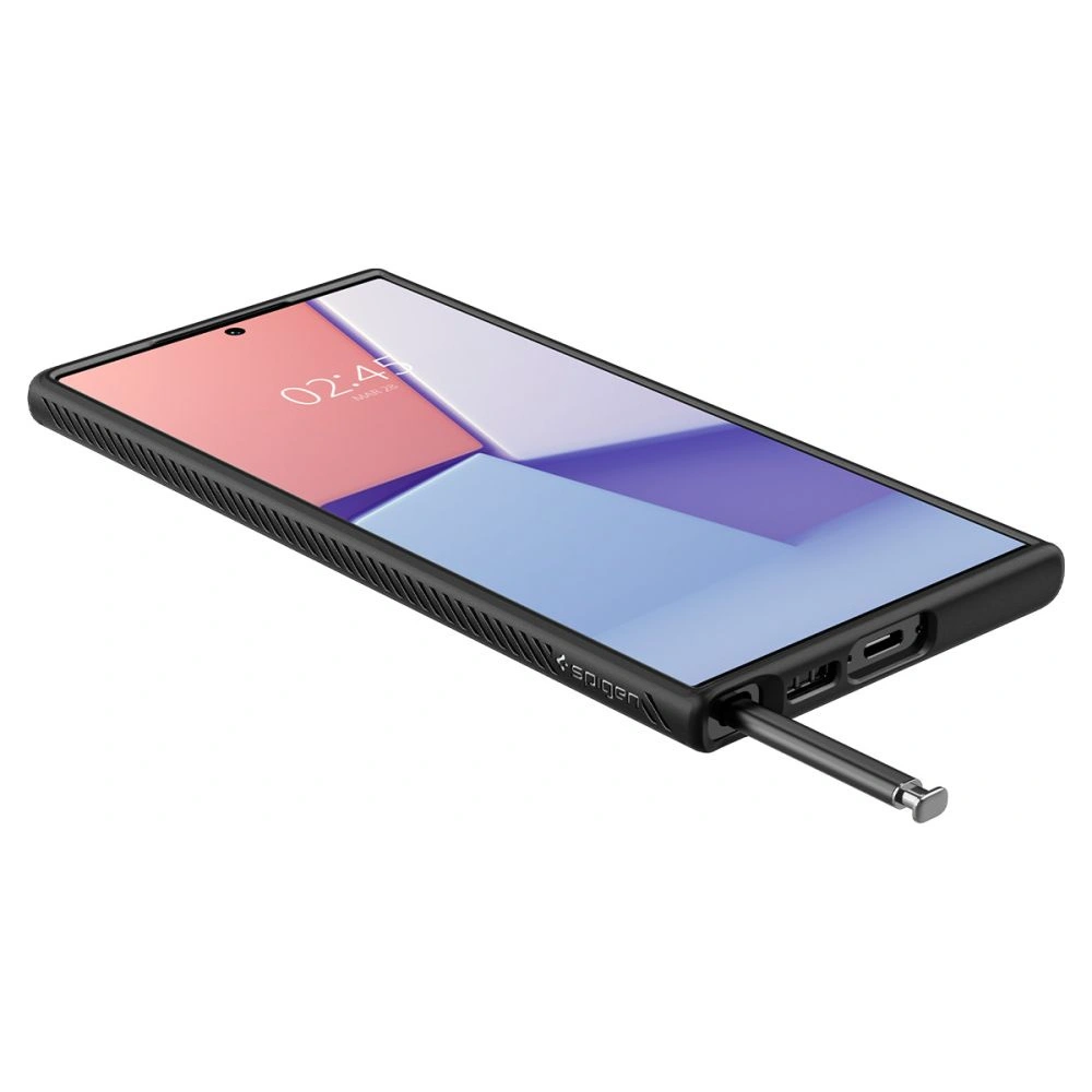 Hurtownia GSM - Case Spigen Liquid Air Samsung Galaxy S23 Ultra Mattschwarz - SPN2722 - {ean13} - Hurt