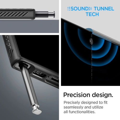 Etui Spigen Liquid Air Samsung Galaxy S23 Ultra Matte Black