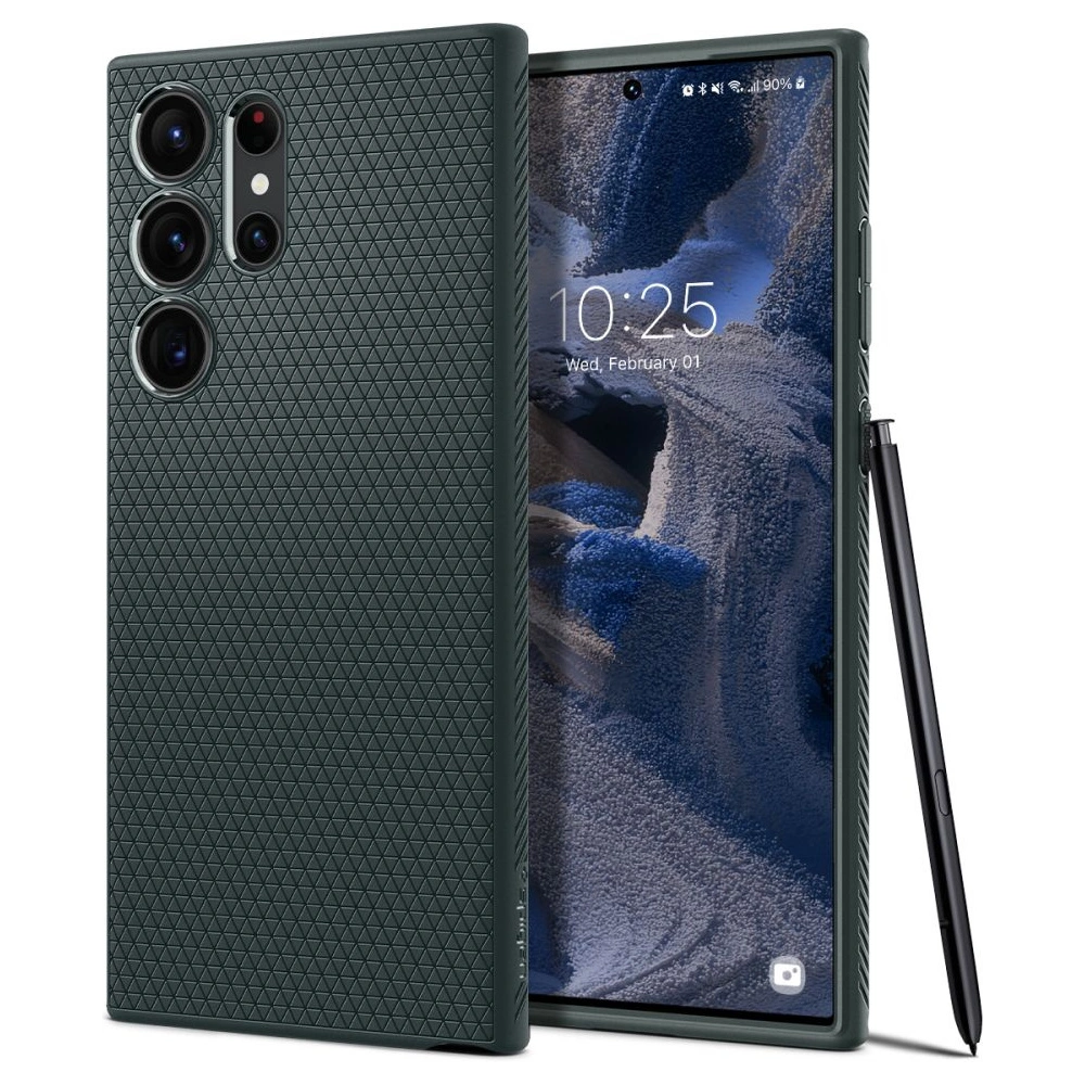 Wholesale Spigen Liquid Air Samsung Galaxy S23 Ultra Abyss Green - SPN2723 - {ean13} - Hurt
