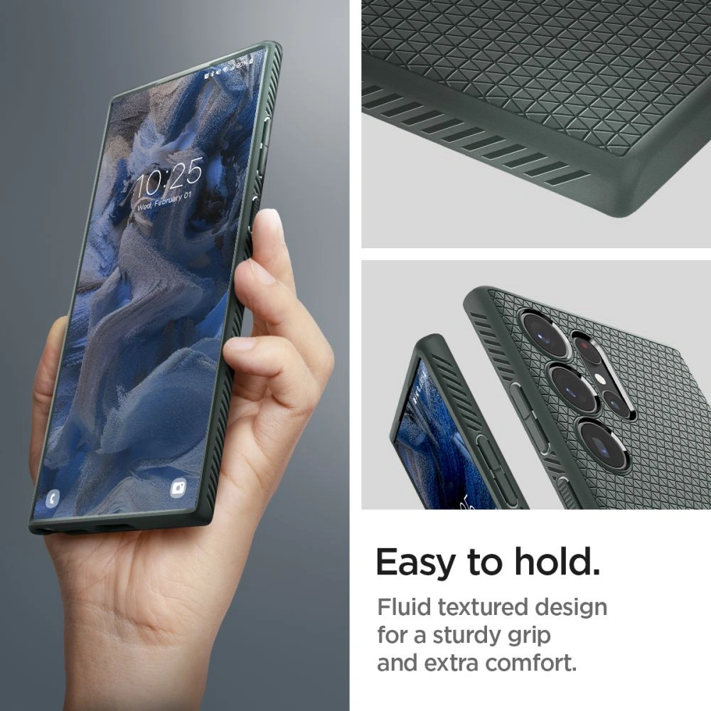 Wholesale Spigen Liquid Air Samsung Galaxy S23 Ultra Abyss Green - SPN2723 - {ean13} - Hurt