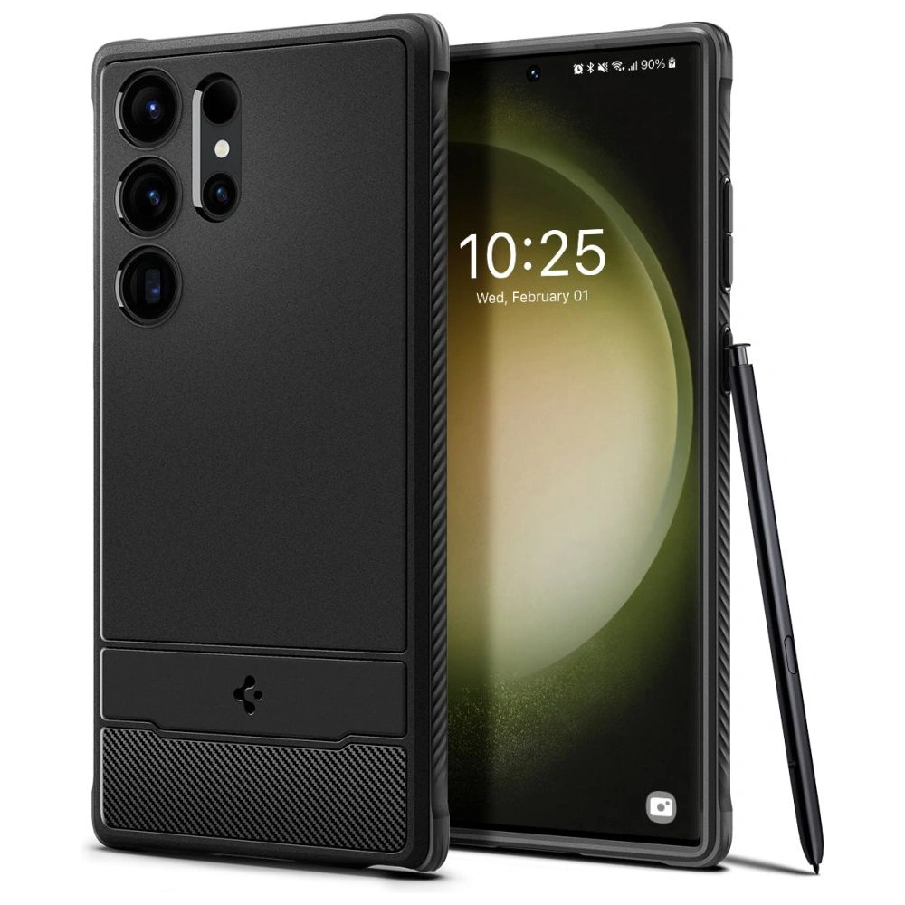 Hurtownia GSM - Etui Spigen Rugged Armor Samsung Galaxy S23 Ultra Matt Fekete - SPN2724 - {ean13} - Hurt