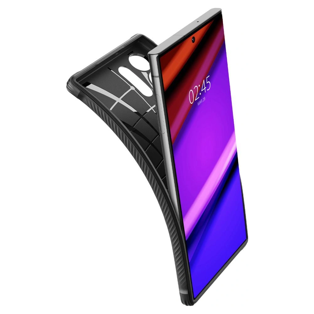 Hurtownia GSM - Etui Spigen Rugged Armor Samsung Galaxy S23 Ultra Matt Fekete - SPN2724 - {ean13} - Hurt