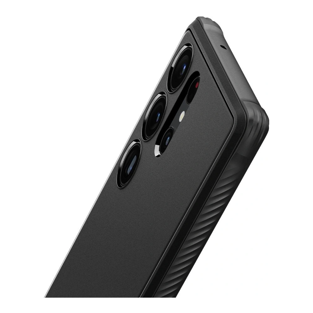 Hurtownia GSM - Case Spigen Rugged Armor Samsung Galaxy S23 Ultra Matt Schwarz - SPN2724 - {ean13} - Hurt