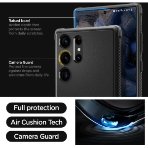 Wholesale Spigen Rugged Armor Samsung Galaxy S23 Ultra Matte Black - SPN2724 - {ean13} - Hurt