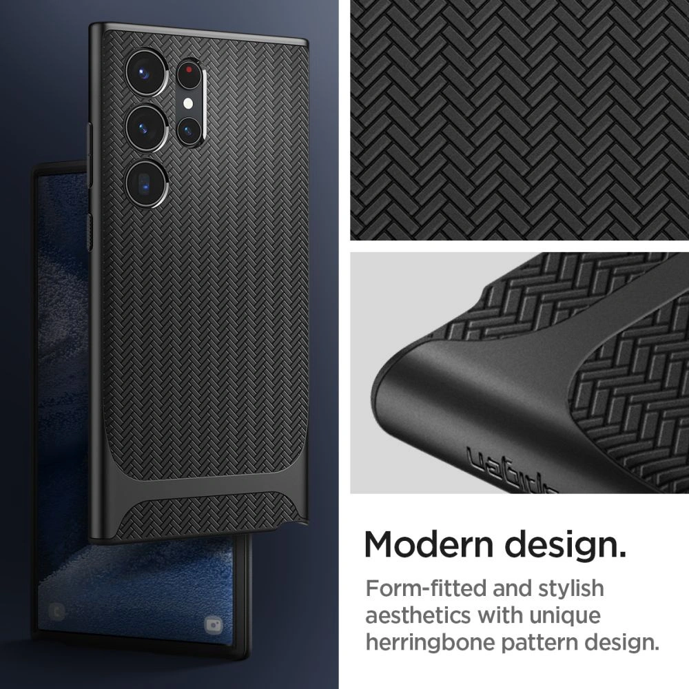 Hurtownia GSM - Etui Spigen Neo Hybrid Samsung Galaxy S23 Ultra Černá - SPN2728 - {ean13} - Hurt