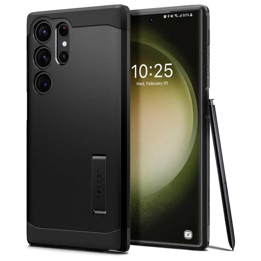 Hurtownia GSM - Etui Spigen Tough Armor Samsung Galaxy S23 Ultra Fekete - SPN2729 - {ean13} - Hurt