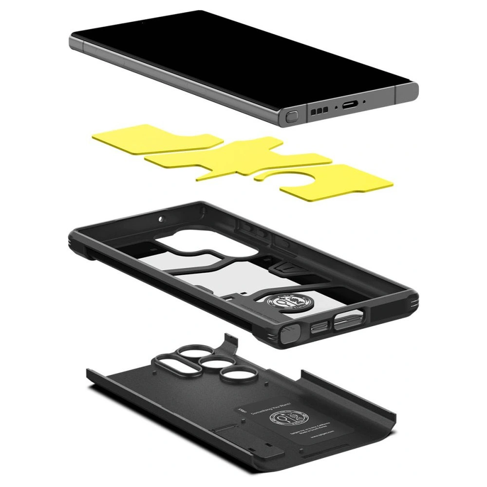 Hurtownia GSM - Etui Spigen Tough Armor Samsung Galaxy S23 Ultra Fekete - SPN2729 - {ean13} - Hurt