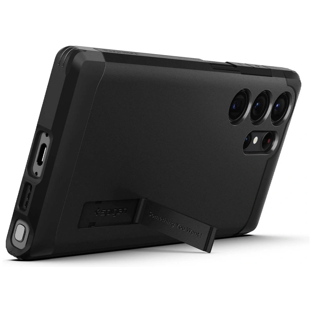 Hurtownia GSM - Etui Spigen Tough Armor Samsung Galaxy S23 Ultra Fekete - SPN2729 - {ean13} - Hurt