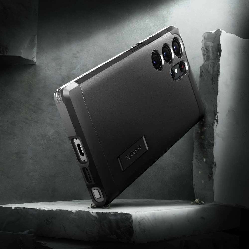 Hurtownia GSM - Etui Spigen Tough Armor Samsung Galaxy S23 Ultra Fekete - SPN2729 - {ean13} - Hurt