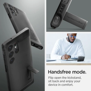 Wholesale Spigen Tough Armor Samsung Galaxy S23 Ultra Black - SPN2729 - {ean13} - Hurt