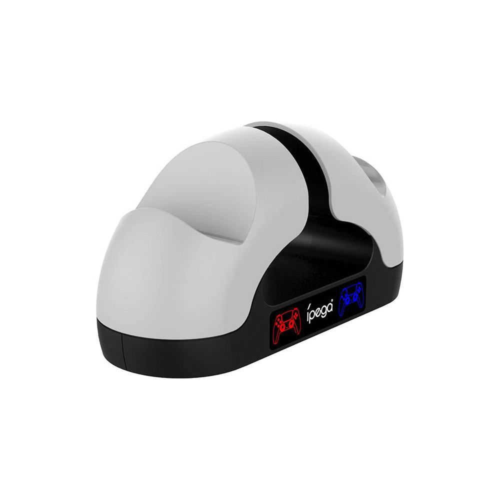 Hurtownia GSM - Podwójna stacja dokująca do GamePada do PS5 iPega PG-P5008 (biała) - IPG82 - {ean13} - Hurt