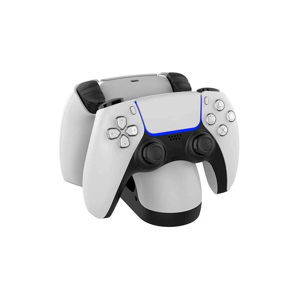 Hurtownia GSM - Podwójna stacja dokująca do GamePada do PS5 iPega PG-P5008 (biała) - IPG82 - {ean13} - Hurt