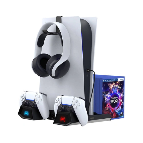 Wielofunkcyjna podstawka chłodząca do PS5 iPega PG-P5023 (czarna)