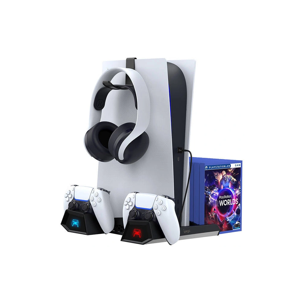 Wholesale Multifunctional cooling stand to PS5 iPega PG-P5023 (black) - IPG84 - {ean13} - Hurt