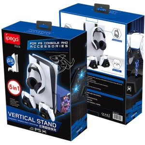 Hurtownia GSM - Suport multifuncțional de răcire pentru PS5 iPega PG-P5023A (alb) - IPG86 - {ean13} - Hurt