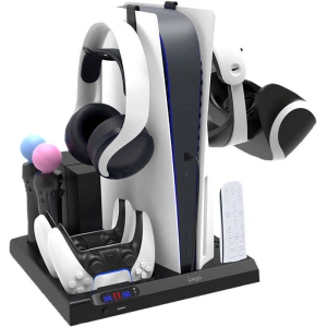 Hurtownia GSM - Suport de răcire multifuncțional pentru PS5 iPega PG-P5028 (negru) - IPG87 - {ean13} - Hurt