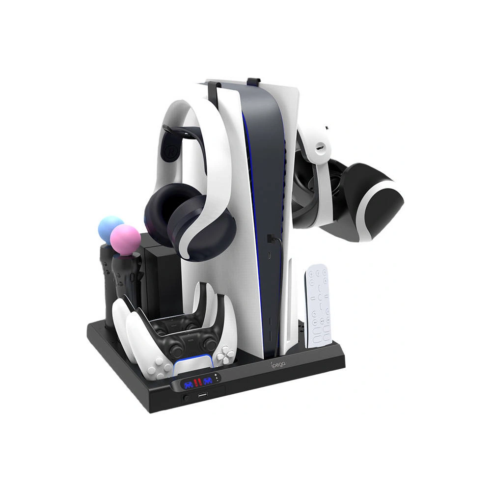 Hurtownia GSM - Suport de răcire multifuncțional pentru PS5 iPega PG-P5028 (negru) - IPG87 - {ean13} - Hurt