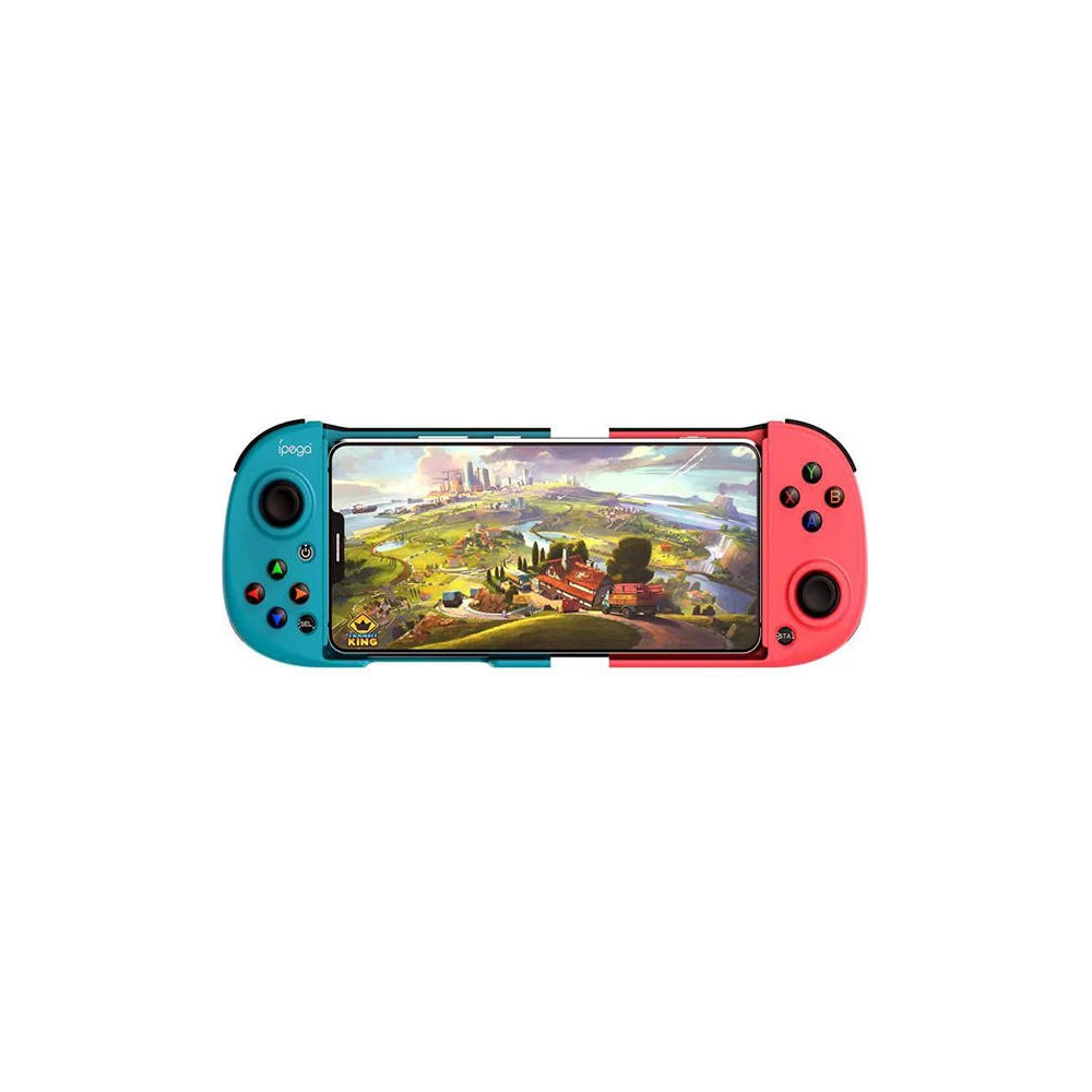 Hurtownia GSM - iPega GamePad PG-9217B vezeték nélküli kontroller telefon tartóval (piros-kék) - IPG91 - {ean13} - Hurt