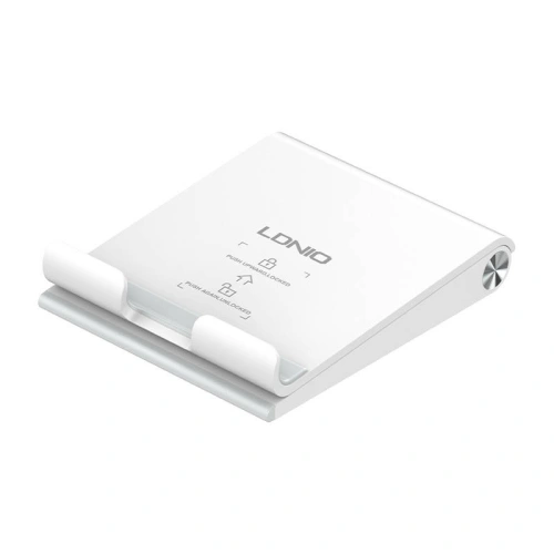 Podstawka stojak uchwyt LDNIO MG07 na telefon (biała)