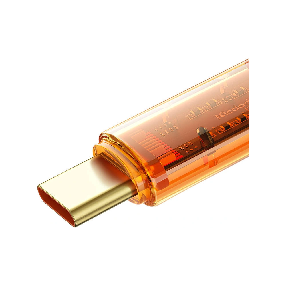 Wholesale Mcdodo CA-2091 USB-A/USB-C Cable 6A, 1.2m (orange) - MDD42 - {ean13} - Hurt