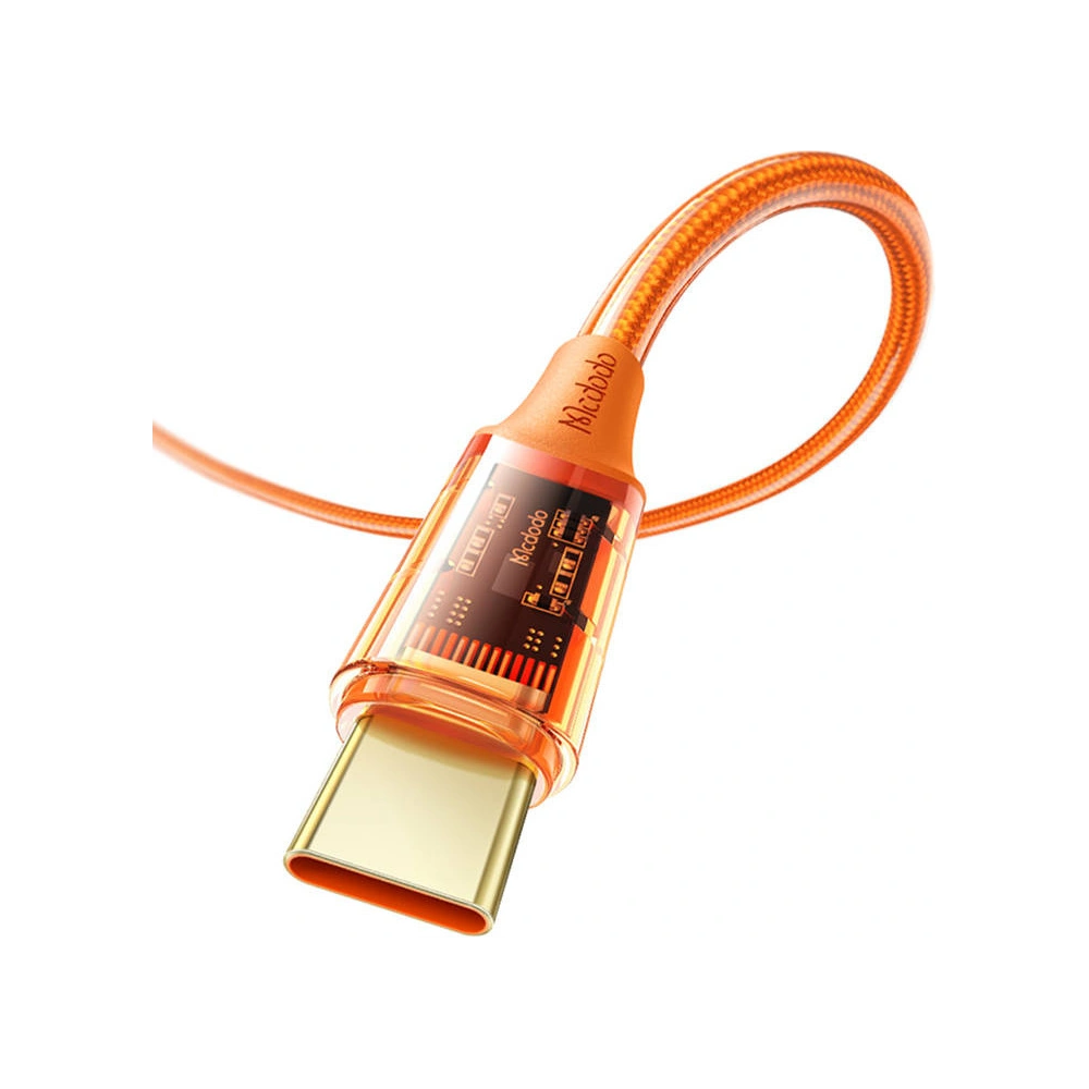 Hurtownia GSM - Cablul Mcdodo CA-2091 USB-A/USB-C 6A, 1.2m (portocaliu) - MDD42 - {ean13} - Hurt