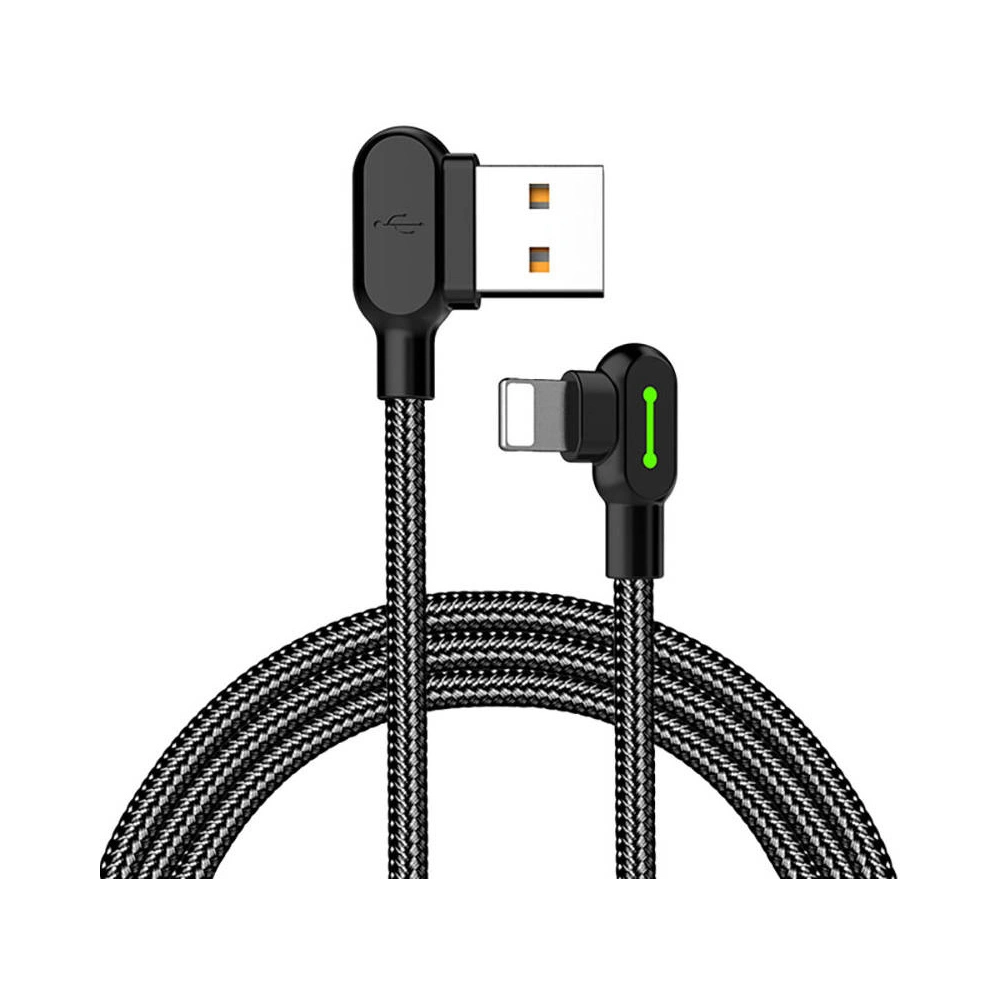 Hurtownia GSM - Kabel kątový Mcdodo CA-4673 USB-A/Lightning, 1.8m (černý) - MDD43 - {ean13} - Hurt