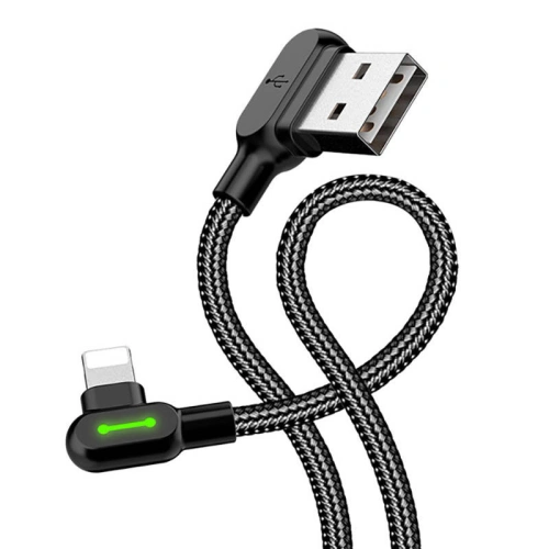 Kabel kątowy Mcdodo CA-4673 USB-A/Lightning, 1.8m (czarny)