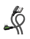 Hurtownia GSM - Sarokkábel Mcdodo CA-4673 USB-A/Lightning, 1.8m (fekete) - MDD43 - {ean13} - Hurt