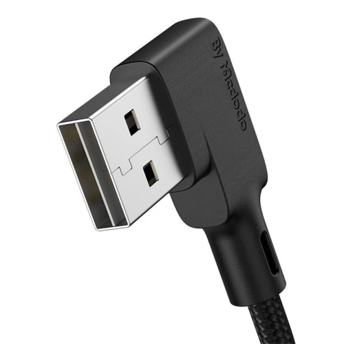 Kabel kątowy Mcdodo CA-7300 USB-A/Lightning, 1.8m (czarny)