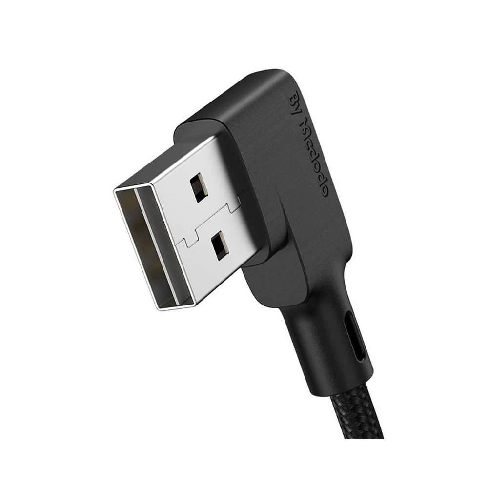 Hurtownia GSM - Kabel kątový Mcdodo CA-7300 USB-A/Lightning, 1.8m (černý) - MDD50 - {ean13} - Hurt