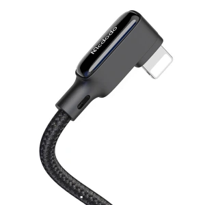 Hurtownia GSM - Kábel szögletes Mcdodo CA-7300 USB-A/Lightning, 1.8m (fekete) - MDD50 - {ean13} - Hurt