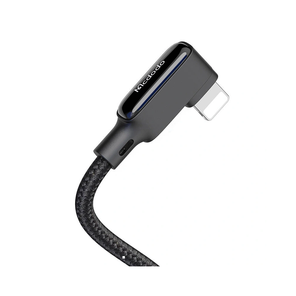 Hurtownia GSM - Kabel kątový Mcdodo CA-7300 USB-A/Lightning, 1.8m (černý) - MDD50 - {ean13} - Hurt