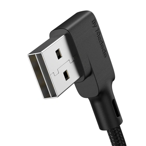 Kabel kątowy Mcdodo CA-7310 USB-A/USB-C, 1.8m (czarny)
