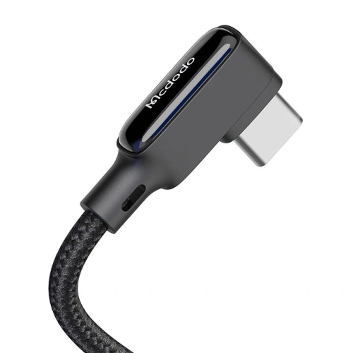 Kabel kątowy Mcdodo CA-7310 USB-A/USB-C, 1.8m (czarny)