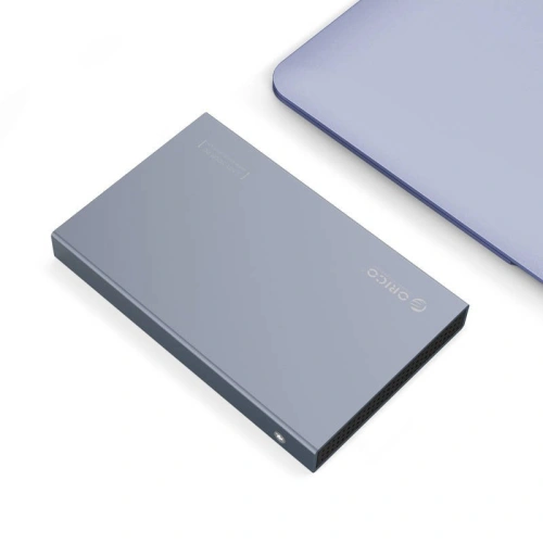 Obudowa zewnętrzna dysku Orico HDD/SSD 2,5 cala SATA III USB-C 3.1 Gen2 (szara)