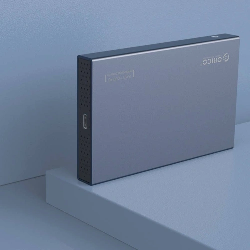Obudowa zewnętrzna dysku Orico HDD/SSD 2,5 cala SATA III USB-C 3.1 Gen2 (szara)