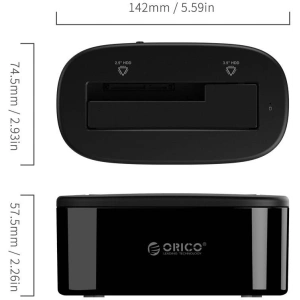 Hurtownia GSM - Dokovací stanice Orico HDD/SSD 3,5/2,5 palce USB-B 3.0 - ORC55 - {ean13} - Hurt