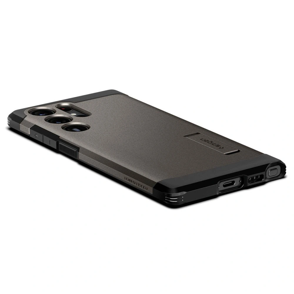 Hurtownia GSM - Case Spigen Tough Armor Samsung Galaxy S23 Ultra Gunmetal - SPN2730 - {ean13} - Hurt
