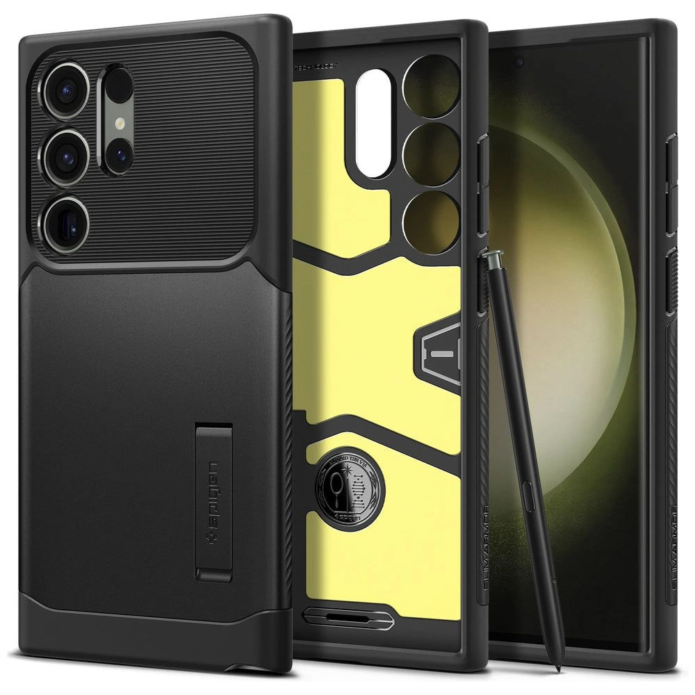 Hurtownia GSM - Etui Spigen Slim Armor Samsung Galaxy S23 Ultra Black - SPN2732 - {ean13} - Hurt