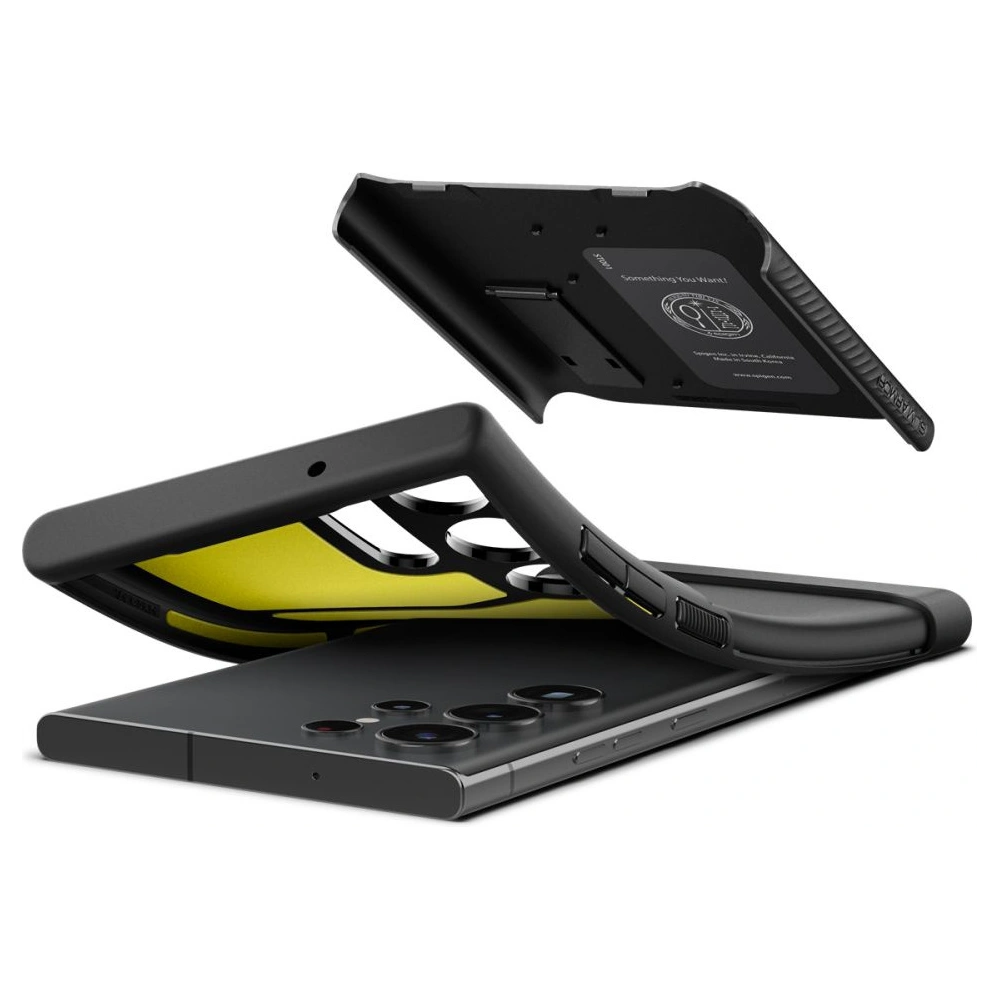 Hurtownia GSM - Etui Spigen Slim Armor Samsung Galaxy S23 Ultra Black - SPN2732 - {ean13} - Hurt
