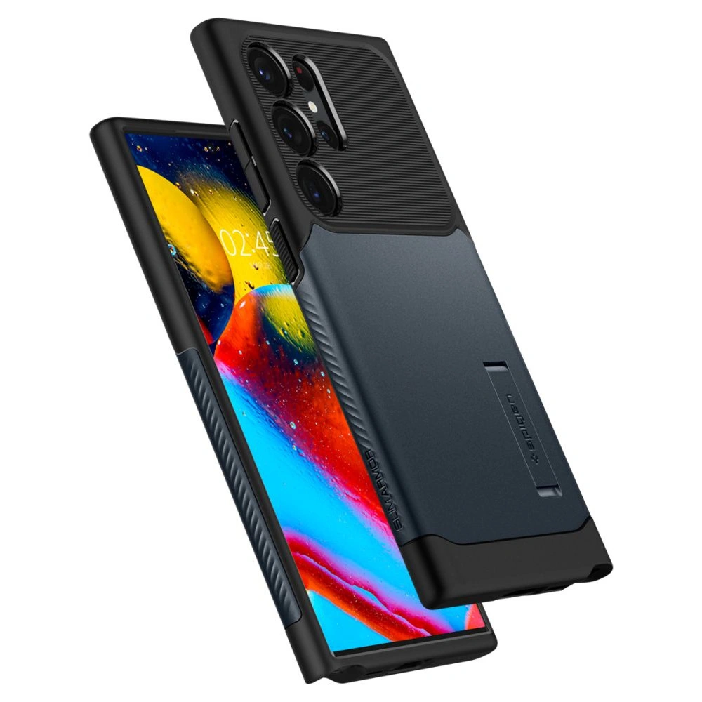 Hurtownia GSM - Case Spigen Slim Armor Samsung Galaxy S23 Ultra Metall-Schiefer - SPN2733 - {ean13} - Hurt