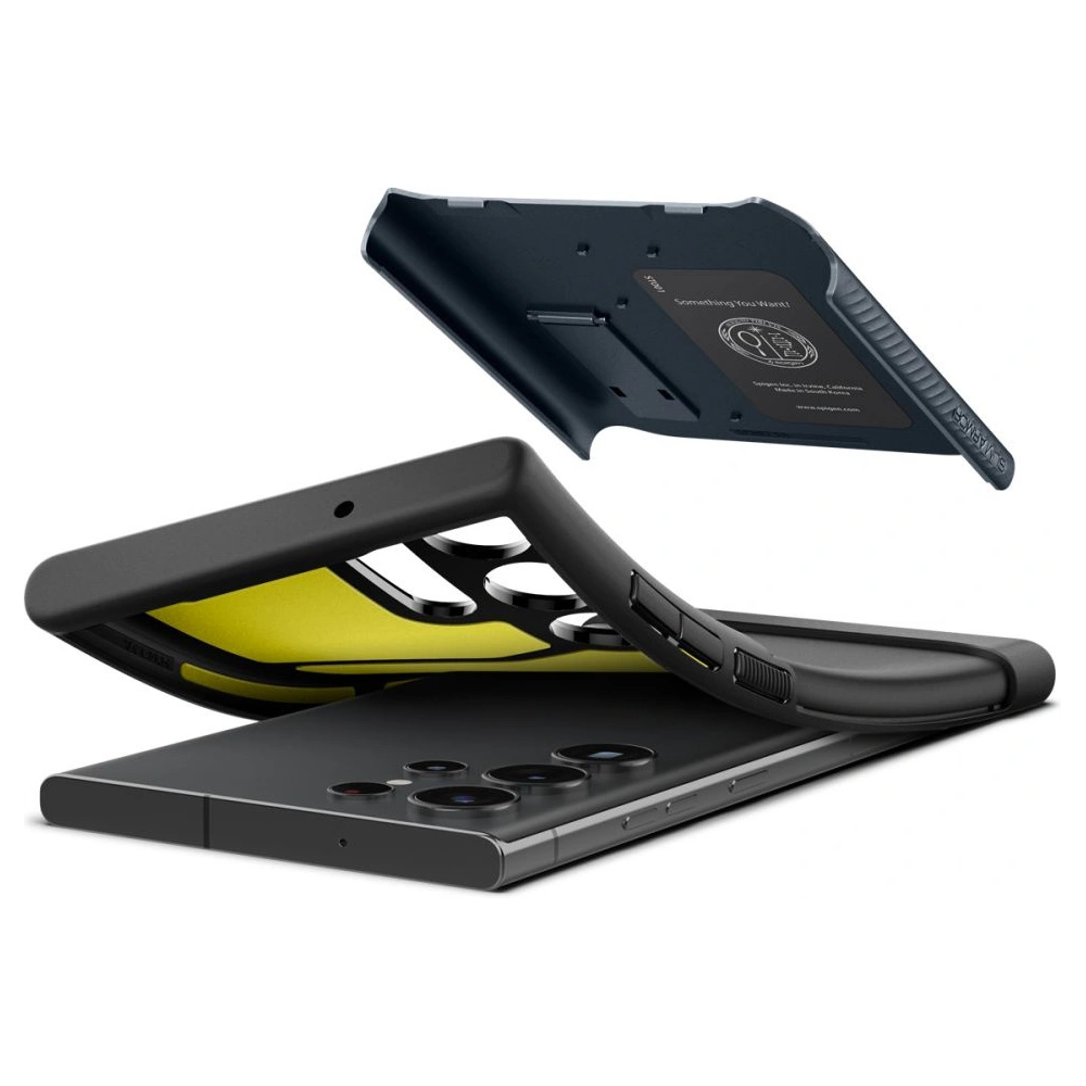 Hurtownia GSM - Case Spigen Slim Armor Samsung Galaxy S23 Ultra Metall-Schiefer - SPN2733 - {ean13} - Hurt